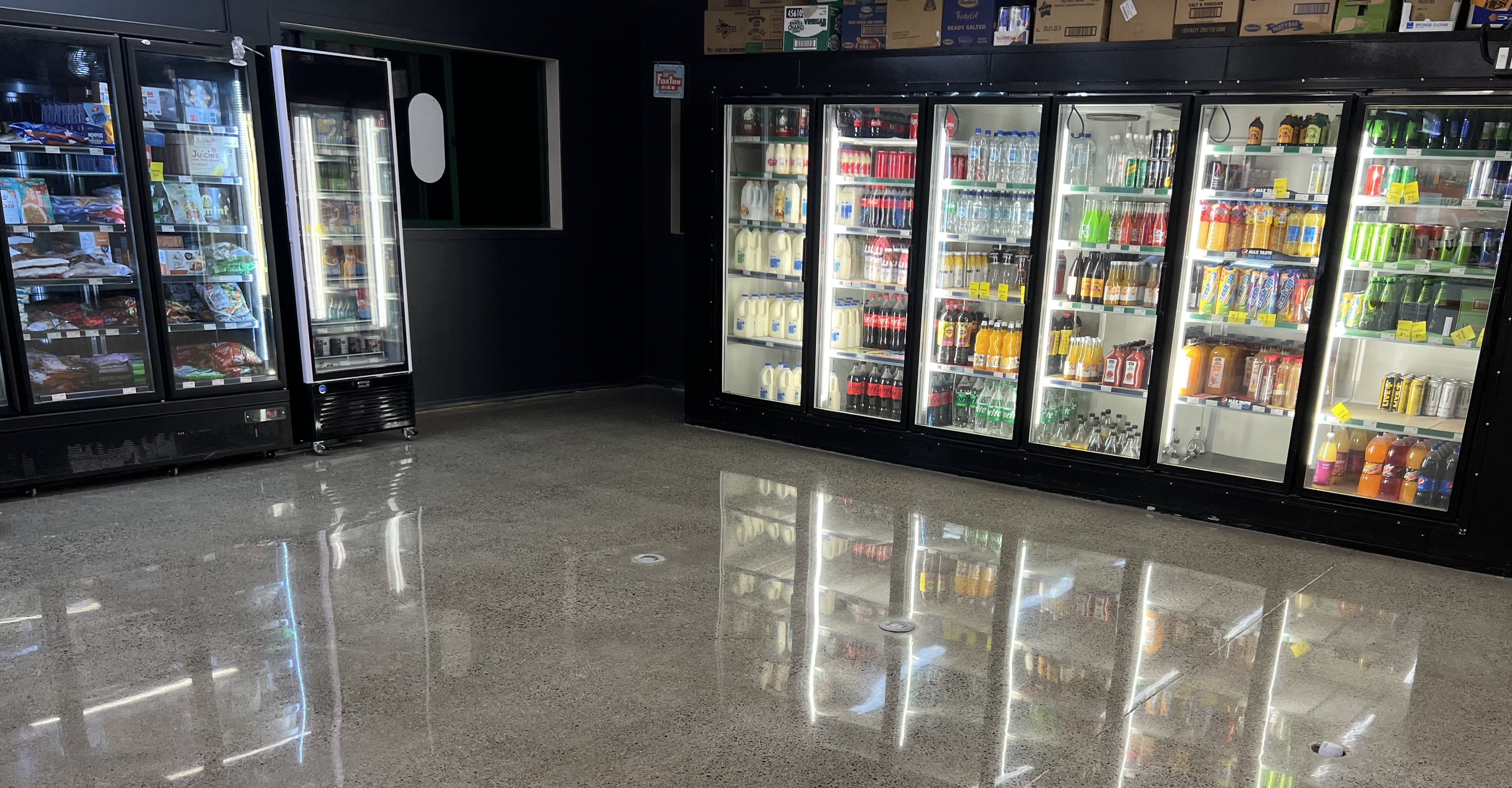 After polished Market Floor Hawke’s Bay